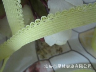厂家直供 现货DIY有光1.0半圆型牙边丈巾 环保染色 尼龙氨纶材质