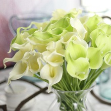 PU nhỏ calla lily hoa nhân tạo Ngoại thương AliExpress hoa giả bán buôn hoa cưới trang trí nhà cầm qua biên giới Cầm hoa