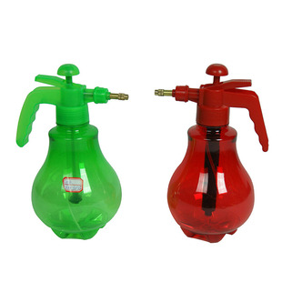糖果色气压式喷壶喷雾器透明喷水壶浇花园艺1.5L十元店货源批发