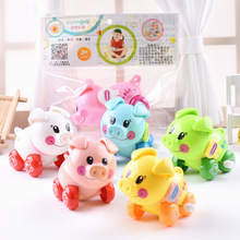 Taobao quà tặng xe đồ chơi mini đồ chơi trẻ em mới 0-6-12 tháng đồng hồ trên chuỗi nhà sản xuất đồ chơi bán buôn Đồng hồ đồ chơi