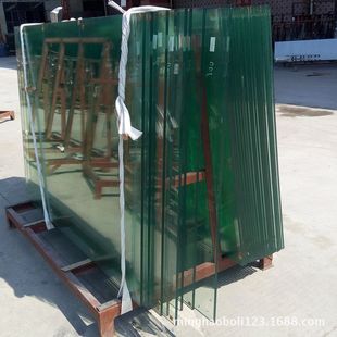 安装12厘钢化玻璃护栏 6+6夹胶钢化玻璃护栏 阳台玻璃 楼梯玻璃