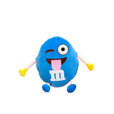 定制emoji表情彩虹糖毛绒玩具 一件代发电玩城娃娃机娃娃公仔