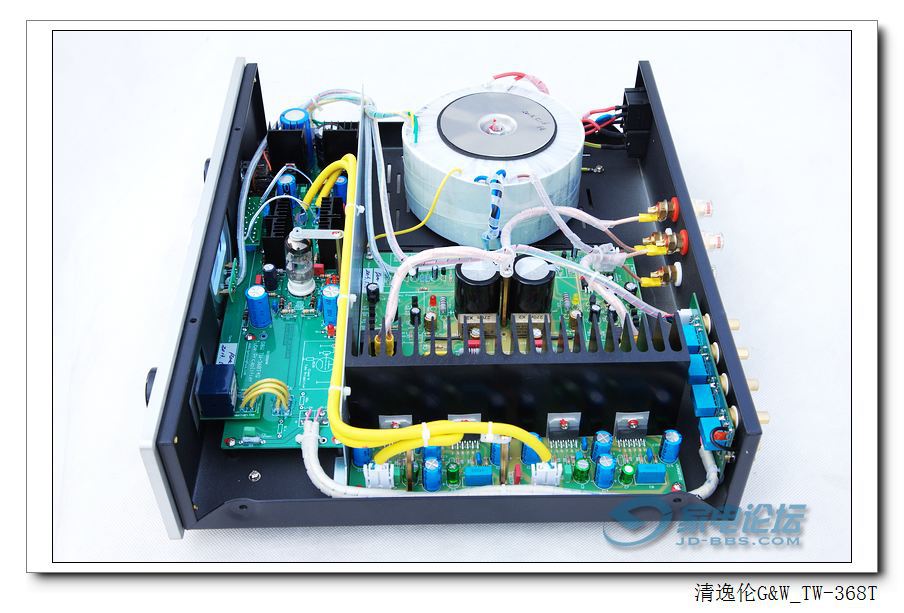tw-368t功放整机内部全貌.