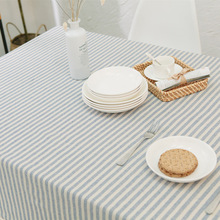 bông Nhật Bản đơn giản đơn giản sọc hình chữ nhật macrame khăn trải bàn nhà sản xuất bảng vải bán buôn Khăn trải bàn / khăn trải bàn