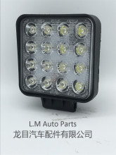 Nhà máy trực tiếp đèn LED làm việc / đèn xe off-road / đèn kỹ thuật Spotlight Square 48W Đèn pha