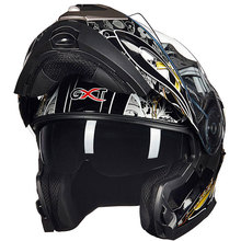 GXT mũ bảo hiểm nam xe máy mũ bảo hiểm mở mũ bảo hiểm đôi ống kính đầy đủ cá tính đầu máy mát mẻ bốn mùa chống sương mù đầy đủ mũ bảo hiểm Mũ bảo hiểm