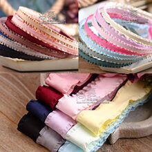 Hàn Quốc Ribbon Bow Phụ kiện tóc DIY Threaded Headband Set Chất liệu hoa Váy có gân Sườn