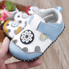 Mùa hè mới cho bé đi giày trẻ sơ sinh 0-2 tuổi Giày da đế mềm cho bé mới biết đi một thế hệ Giày em bé