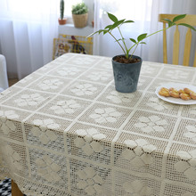 nỗi nhớ retro tay móc đan openwork móc bông sofa vải khăn trải bàn vải khăn trải bàn khăn che phổ biến Khăn trải bàn / khăn trải bàn