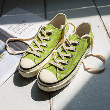2018 xuân mới giày thấp 1970s bản sao giày vải ulzzang Harajuku nữ sinh viên đôi giày thủy triều Giày vải nữ