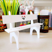 ZAKKA tạp hóa nhà phòng khách trang trí búp bê phù hợp với ghế trang trí chụp nền đạo cụ thủ công bằng gỗ Mô hình