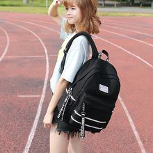 Ba lô nữ phiên bản Hàn Quốc của xu hướng học sinh thời trang trường trung học ba lô học sinh trung học cơ sở túi vải học sinh trung học Ba lô nữ