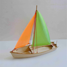 Mô hình thuyền buồm tự hành Dongting Mô hình thuyền buồm DIY mô hình lắp ráp đồ chơi trẻ em đồ chơi bằng tay lớp Mô hình hải lý