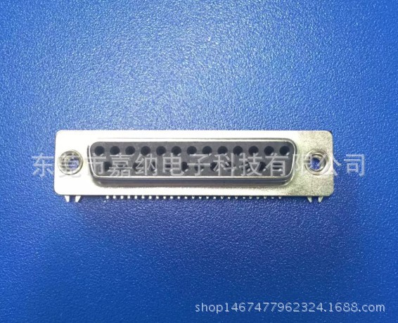 连接器D-SUB 9PIN VGA二排SLIM 9P15P25P母头1.090度铆合超