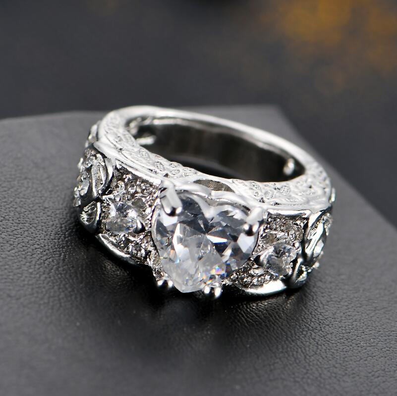 2021 Sapphire Rings Blue Diamond Ring Engagement Rings