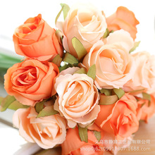 Nhà máy mô phỏng trực tiếp đám cưới bó hoa cầm trang trí hoa nhà châu Âu và Mỹ tăng 12 cung cấp bán buôn nhỏ cắt Letters Cầm hoa