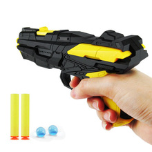 Sáng tạo trẻ em đồ chơi súng nước bom mềm súng đạn bán buôn sử dụng kép súng ngắn nước đạn Mô hình quân đội