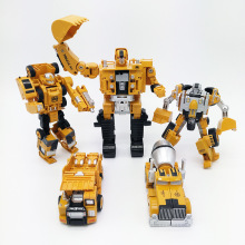 Kaiyu biến dạng hợp kim phiên bản kỹ thuật xe Hercules boy đồ chơi trẻ em phù hợp với robot biến dạng xe Mô hình robot