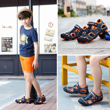 Dép trẻ em 2019 hè mới phiên bản Hàn Quốc của giày bé trai chống trượt thoáng khí dép baotou trẻ em xuyên biên giới bán buôn Dép trẻ em