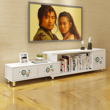 Tủ tivi đơn giản hiện đại đa chức năng phòng khách hiên tủ khóa có thể thu vào căn hộ nhỏ thời trang Tủ tivi