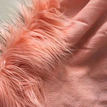 Phối 13 màu bán buôn Vải vest siêu mềm ± 11 tóc cao Giả lông rơi len Giặt len Lông nhân tạo