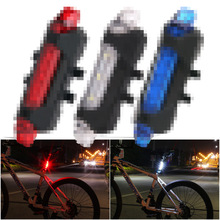 Qua biên giới chuyên dụng USB sạc xe đạp chết bay gấp đèn đỏ đèn đuôi xe đạp leo núi cảnh báo phụ kiện đi xe nhẹ Đèn xe đạp