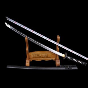 厂家直销正品龙泉刀剑中碳钢一体锻打日本村正东洋武士刀剑未开刃