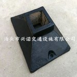 现货供应隔离墩 铸铁护栏底座20公斤 马路墩 厂家批发价格