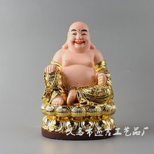 弥勒菩萨佛像摆件大肚弥勒笑佛布袋和尚树脂工艺品批发订制小佛像