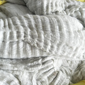 厂家直销 供应手拉云丝 羽丝棉填充物 适合现场加工被子床上用品