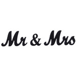 厂家直销木制mr mrs 婚礼用品 木质英文字母摆件 婚礼摄影道具