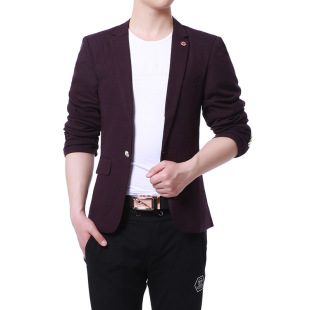 2017新款男式休闲西装韩版商务男装正装男士西服外套批发一件代发
