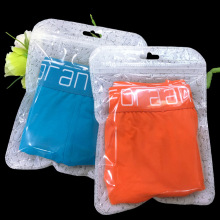 Túi đựng đồ lót nam và nữ bằng nhựa trong suốt Túi nhựa Ziplock Túi mờ