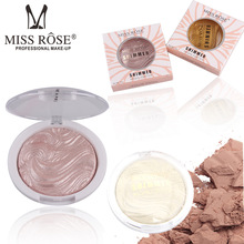 MISS ROSE Baking Powder Bột có độ bóng cao Tăng cường khả năng sửa chữa Silhouette Powder Powder Bánh bột