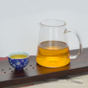 耐热玻璃茶具 功夫茶具玻璃大直身茶海加厚 公道杯分茶器