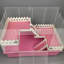 Hamster nguồn cung cấp lồng đồ chơi 60 nền tảng nền tảng chuyên dụng khay chuột lồng cơ sở 60 khay nền tảng hai tầng Hamster đồ chơi
