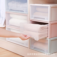 Tác phẩm có thể được chồng nhựa lưu trữ hộp lưu trữ hộp lưu trữ ngăn kéo tủ giày giặt trong suốt Hộp lưu trữ