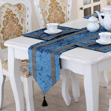 sản xuất bán buôn của đơn giản sang trọng phong cách châu Âu cờ bảng vải thời trang bàn cà phê Á hậu kim cương sọc vải khăn giường cuối Khăn trải bàn / khăn trải bàn