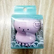 Hàn Quốc Etude House Wash Brush Pink Jellyfish Silicone Small Octopus Wash Brush Card Puff Brush Cleansing Brush Dụng cụ tẩy rửa