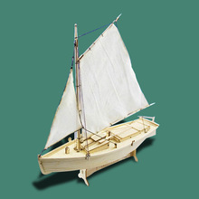 Philette gỗ lắp ráp mô hình thuyền buồm DIY cổ tàu đồ chơi lắp ráp mô hình thuyền buồm Mô hình hải lý