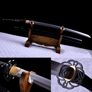正品龙泉刀剑日本武士刀剑一体纯手工锻打高锰钢刀剑收藏未开刃