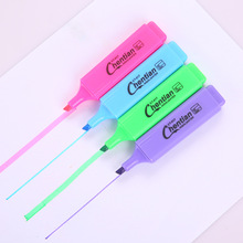 Màu kẹo văn phòng phẩm Hàn Quốc dung lượng lớn highl sáng xiên đầu bút đánh dấu bút đánh dấu bút bút đánh dấu có thể được in LOGO Công cụ tô sáng