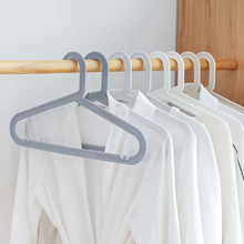 2445 sử dụng hai hộ gia đình người lớn móc nhựa ướt và khô Dàn tủ quần áo treo một đa mục đích chống trượt quần áo băng đơn Móc áo