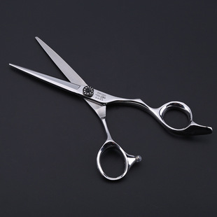 厂家直销专业440C钢理发牙剪理发美发剪刀理发师专用平剪打薄剪刀