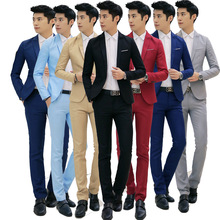 2018 nam mới kinh doanh thời trang phù hợp với phiên bản Hàn Quốc của quần áo phù hợp với nam giới nhà máy phù hợp với thương mại nước ngoài Bộ đồ