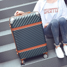 Mật khẩu vali vali vali vali xe đẩy trường hợp nam và nữ bánh xe phổ quát Phiên bản Hàn Quốc của hộp nội trú nhỏ rõ ràng Vali nóng