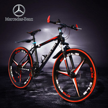 Nhà máy trực tiếp xe đạp leo núi Mercedes-Benz 21/24/27 tốc độ 26 inch phanh đĩa đôi hoạt động khuyến mại quà tặng xe đạp Xe đạp leo núi
