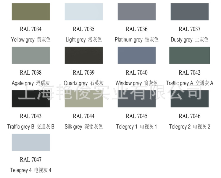 供应 进口ral7035淡灰金属面漆 高档工程机械漆