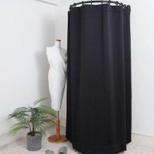2018 mới đơn giản hiện đại rộng màu đen hai mặt rèm vải phù hợp tùy chỉnh rèm phòng Rèm đơn giản