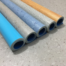 Sàn cao su PVC sàn da không thấm nước dày đá nhựa sàn nhựa hoạt hình kỹ thuật dán sàn da 1.6MM Sàn nhựa PVC